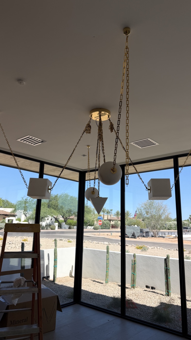 Detail of clean, code-compliant electrical work by Phoenix Prime Electric, Phoenix AZ
